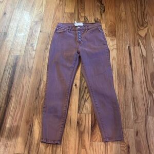 Altar’d State buttonfly Jean